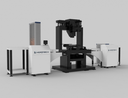 ระบบเลเซอร์สำหรับประวัติการผลิตหรือประวัติการทำงาน - ระบบเลเซอร์ของ Hortech จะป้อนผลิตภัณฑ์เพื่อสลักรหัสเอกลักษณ์และจากนั้นจะผลิตประวัติการผลิตหลังจากการตรวจสอบด้วยสายตา